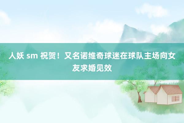 人妖 sm 祝贺！又名诺维奇球迷在球队主场向女友求婚见效